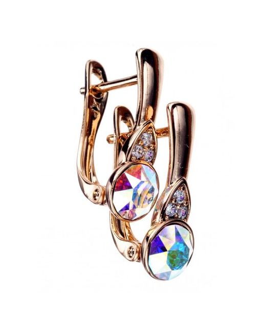 Xuping Jewelry Серьги классические бижутерия золотой Advanced Crystal