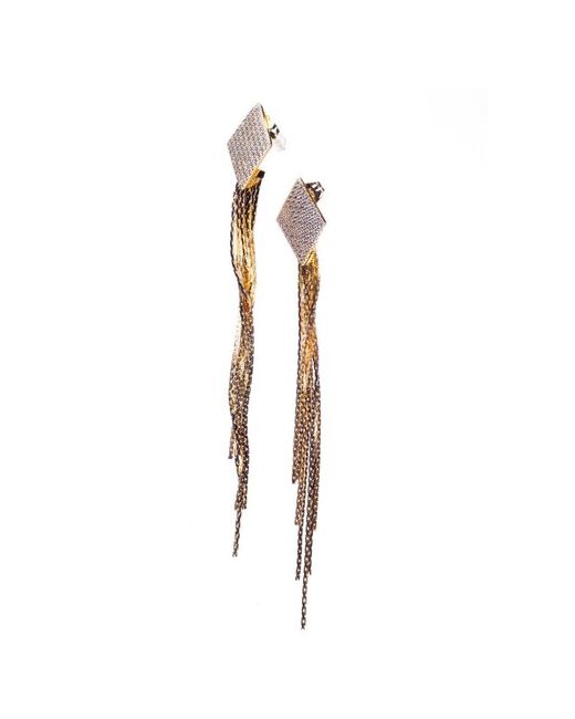 Xuping Jewelry Бижутерия серьги с цепочками длинные висячие Ксюпинг x120232-78