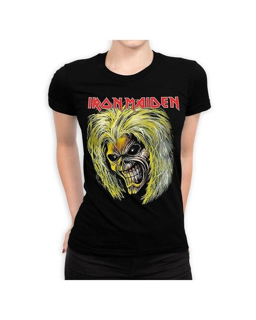 Dream Shirts Футболка с принтом Iron Maiden Черная XL