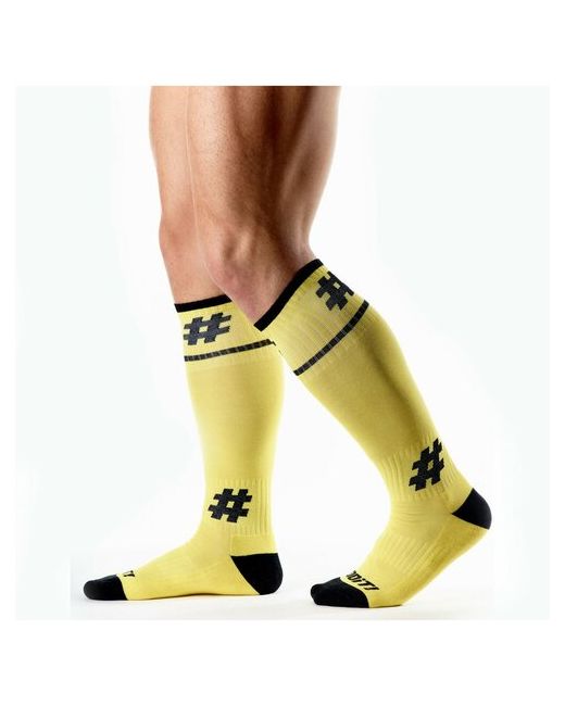 DOiT! Носки гетры Dude Socks Yellow/Black DOiT Размер S