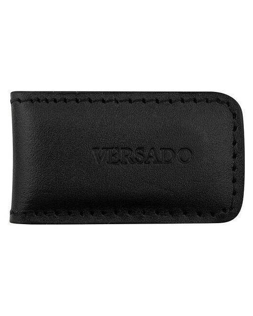 Versado Кожаный зажим для купюр VD132 black