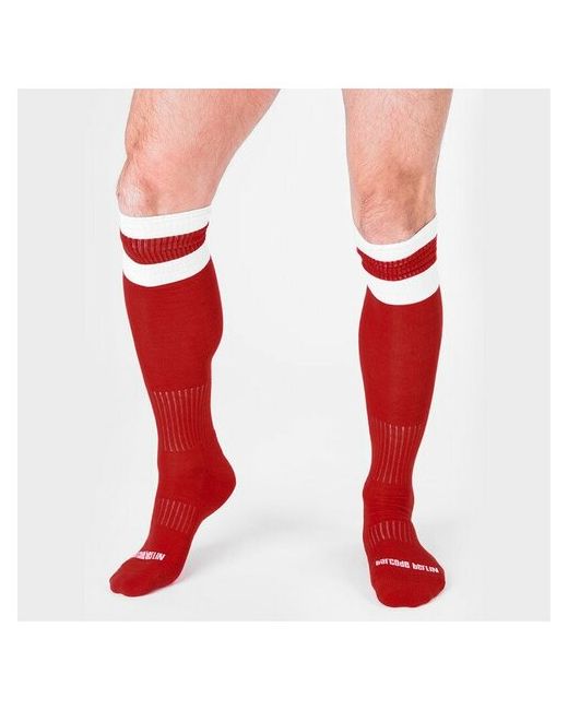 Barcode Berlin Носки гетры Football Socks Red/White Размер S