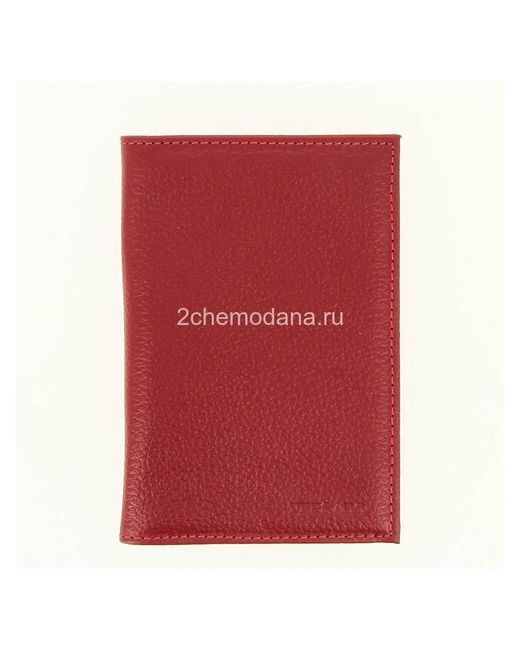Versado Женская кожаная обложка для паспорта 066-1 relief red