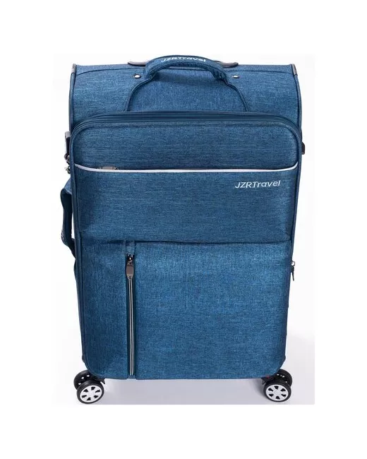 Feybaul Тканевый чемодан с увеличением объема и съемными колесами JZRTravel Размер ручная кладь