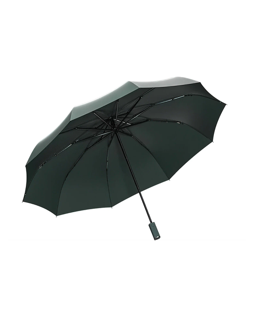 Zuodu Автоматический Зонт Xiaomi Mi Umbrella Smart LedLight Штормовой зонт xiaomi с усиленным фонариком Green