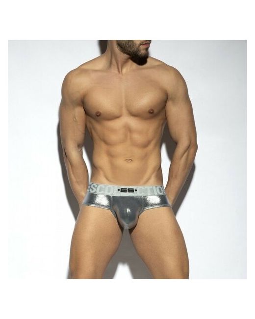 Es Collection Трусы-брифы Shiny Party Push Up Brief Silver Размер M