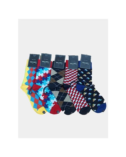 Super socks 5 пар комплект носков мужских
