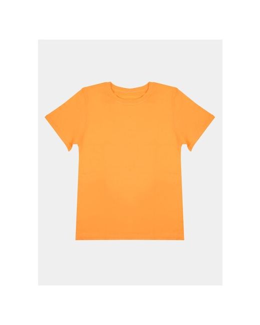 Fox Tex Футболка оранжевая размер 48-50 однотонная оранжевая/Футболка нежно-оранжевая/Футболка светло-оранжевая/Футболка бледно-оранжевая