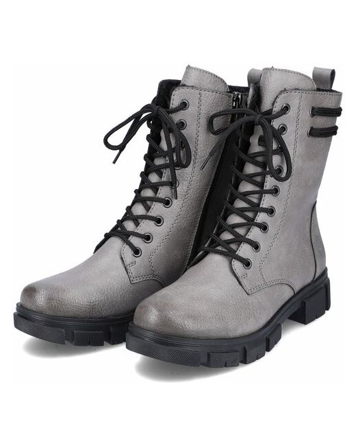 Rieker ботинки Y7117-40 серый металлик 38