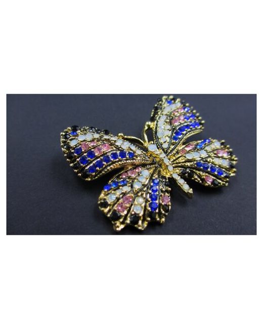 Adenium Jewelry Сапфировая Бабочка брошь