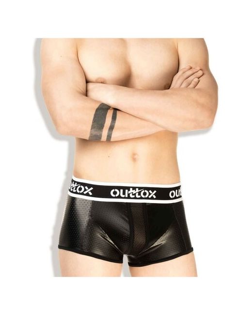 Outtox Трусы-боксеры Wrapped Rear Trunk Shorts Black Размер M