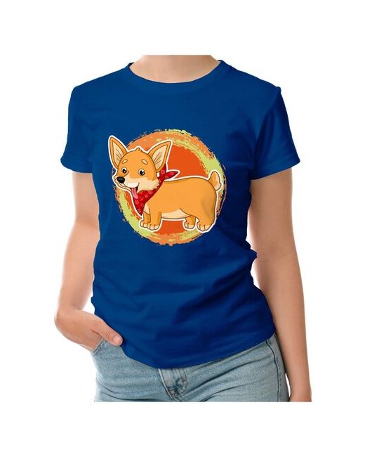 Roly футболка Корги мультяшная собака XL
