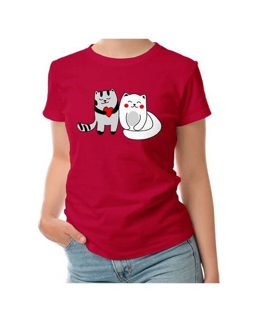 Roly футболка Влюбленные коты M