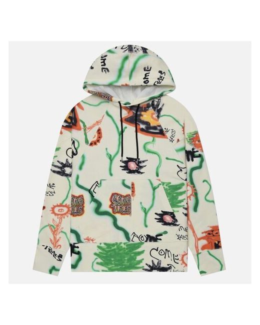 Converse толстовка x Come Tees Floral Triangle Hoodie Размер S