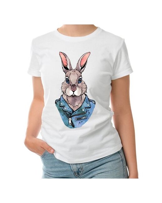 Roly футболка Кролик в куртке-косухе L