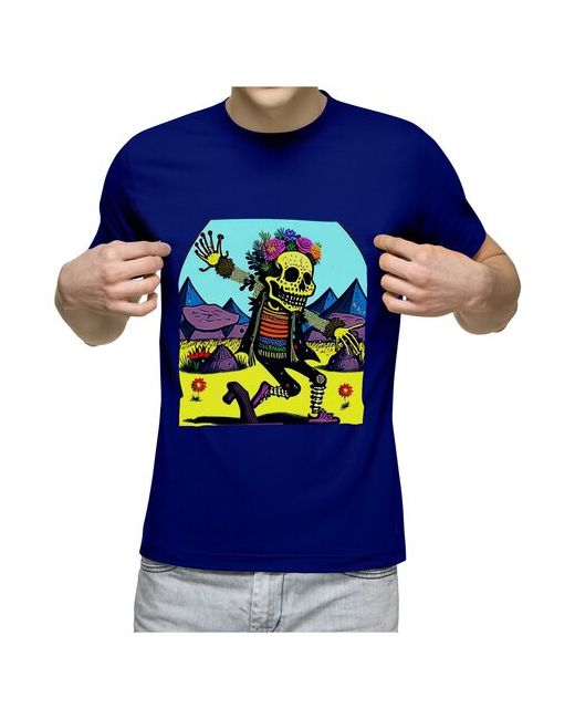 US Basic футболка Красавчик скелетон. Handsome skeleton XL