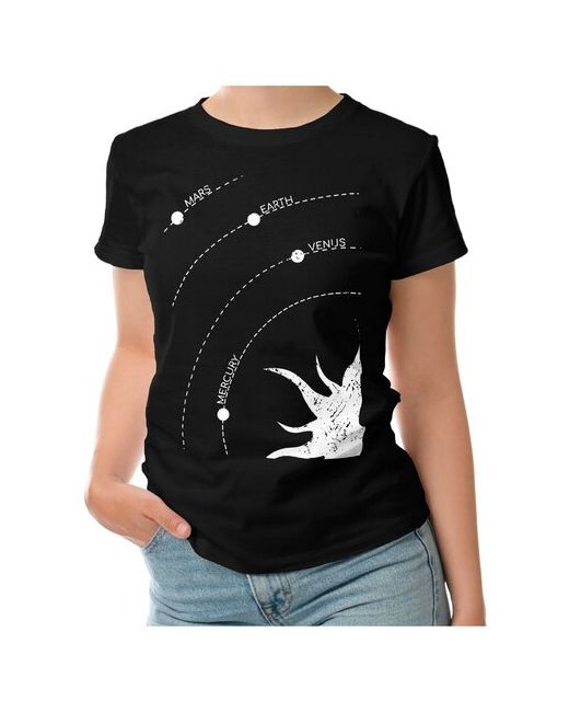 Roly футболка Солнце и планеты минимализм L