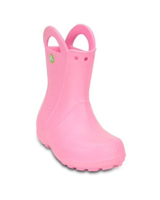 Crocs Сапоги резиновые Rain Boot K Candy Pink EUR34-35