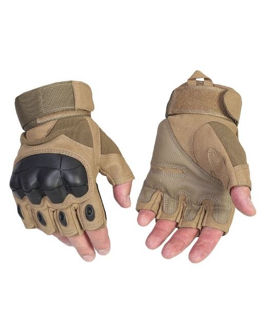 Без бренда Тактические перчатки без пальцев L 22-24 см