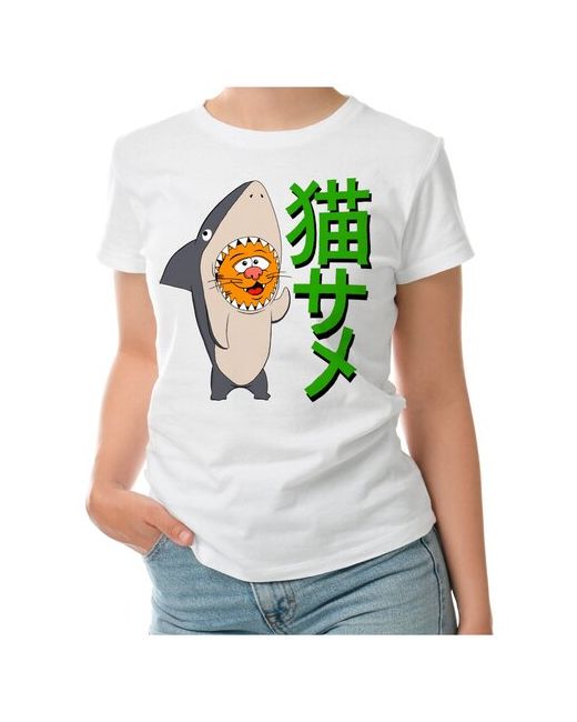 Roly футболка акула-кот S