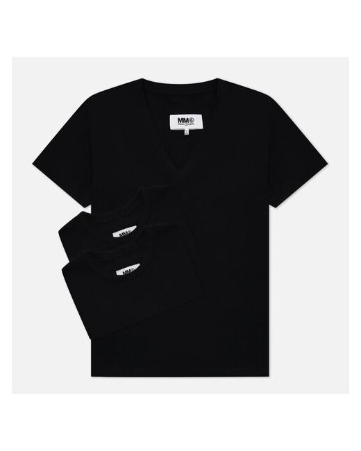 MM6 by Maison Margiela Комплект женских футболок Basic 3-Pack Размер M