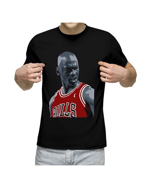 US Basic футболка Michael Jordan. Chicago Bulls. NBA. Майкл Джордан XL