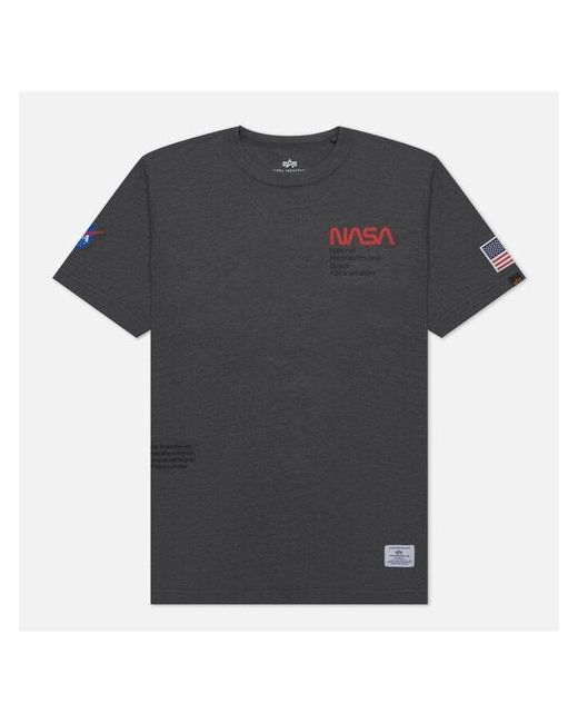 Alpha Industries футболка NASA Worm Logo Размер L
