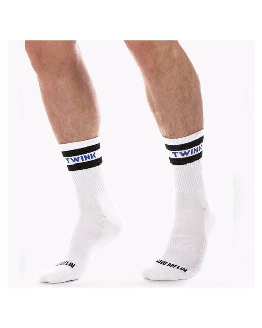 Barcode Berlin Носки Half Fetish Socks Twink White-Black Размер S