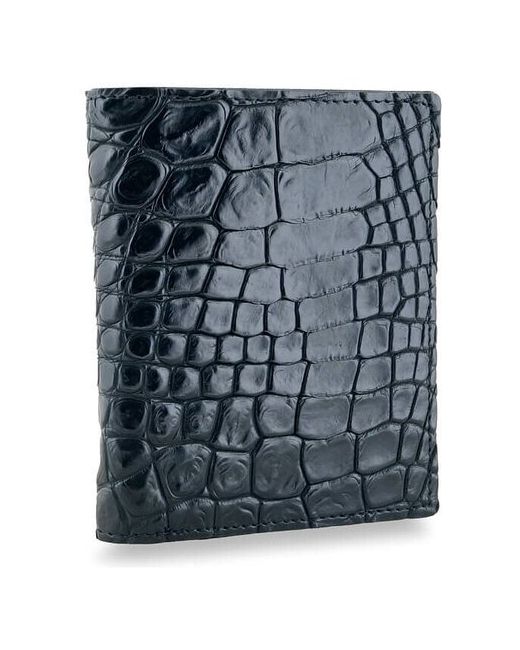 Exotic Leather Небольшое стильное портмоне из натуральной кожи крокодила