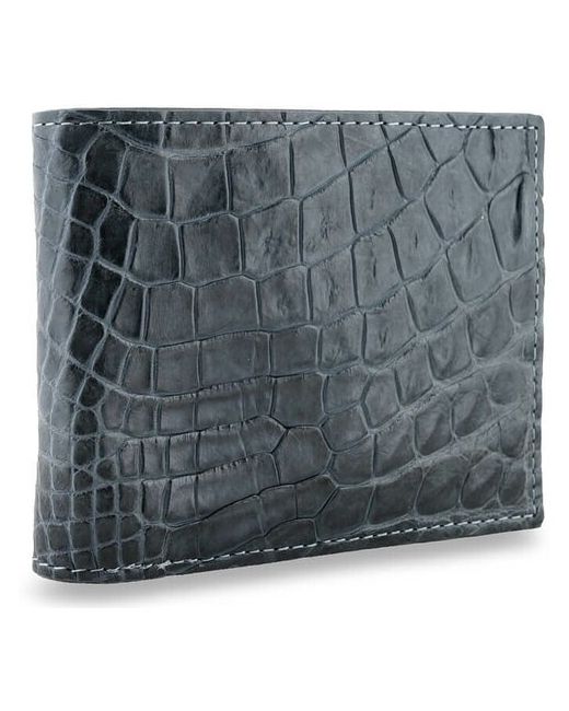 Exotic Leather Небольшой кошелек из натуральной гладкой кожи крокодила