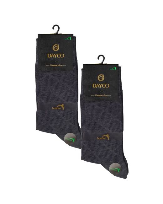 Dayco Носки комплект носков 2 пары бамбук рисунок Ромб тёплые под костюм р. 41-45