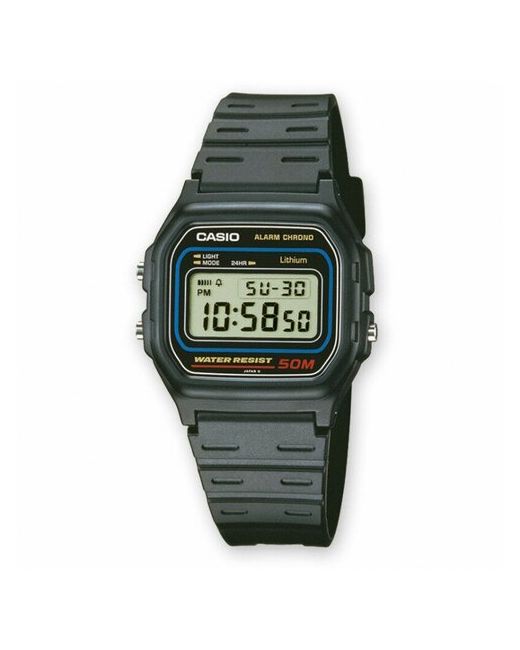 Casio Японские часы наручные электронные Collection W-59-1