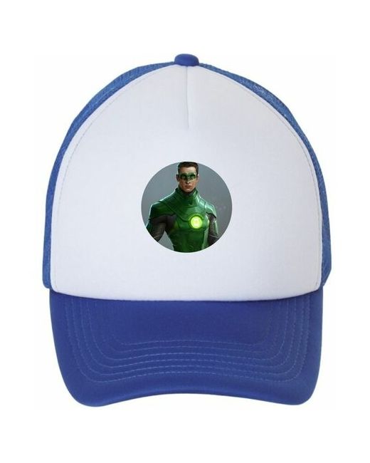 Suvenirof-Shop Кепка фонарь Green Lantern 3 С сеткой