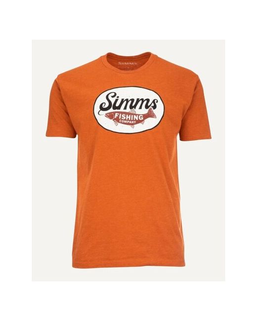 Simms Футболка Trout Wander T-Shirt adobe heather XL активный отдых