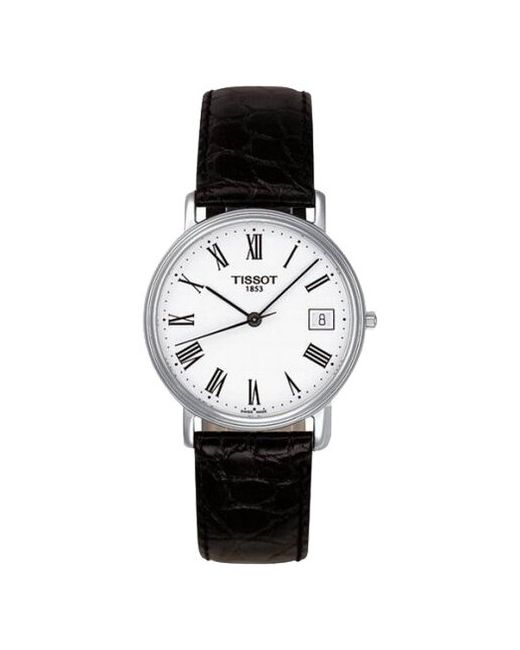 Tissot T52.1.421.13 швейцарские наручные часы с апертурой даты
