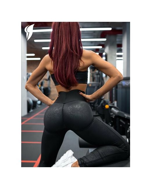 Bona Fide Леггинсы спортивные Push-Up Corsage Snake L