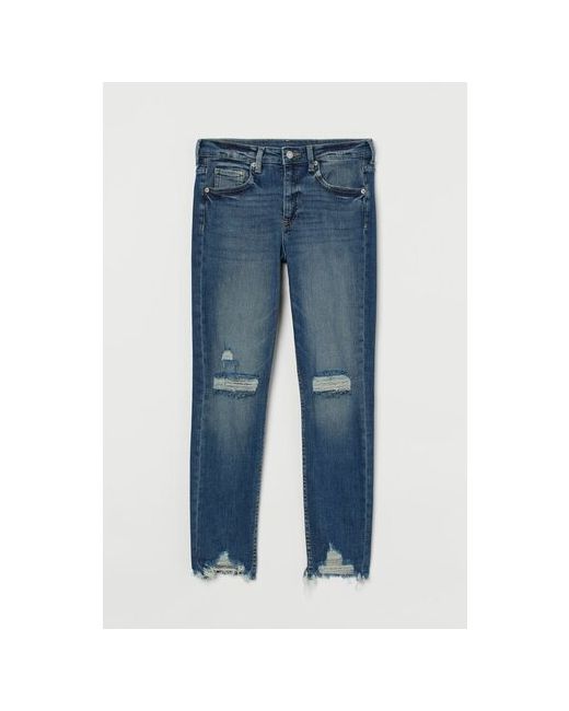 H & M Классические джинсы подружки темно 44