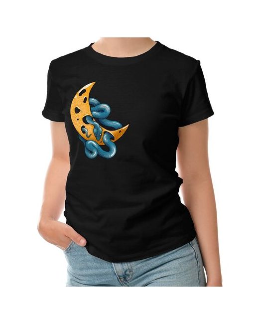 Roly футболка Змея на сырной луне S