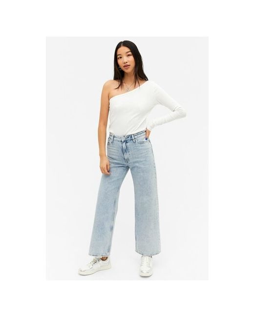 Monki Широкие джинсы Yoko с высокой посадкой и длиной до щиколотки. 31