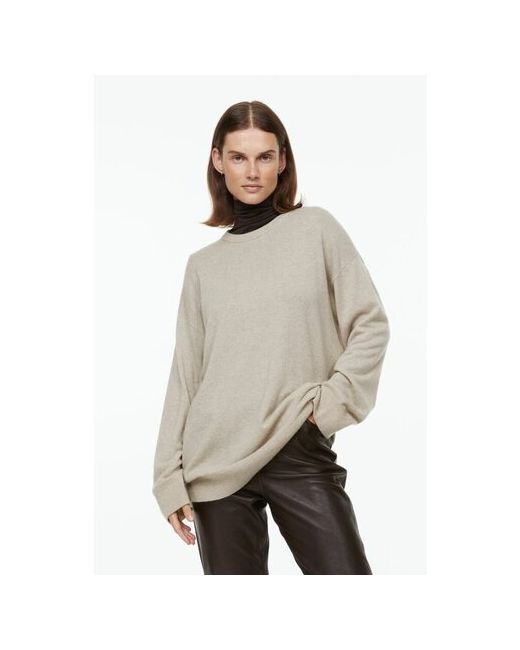 H & M Кашемировый свитер оверсайз светло S