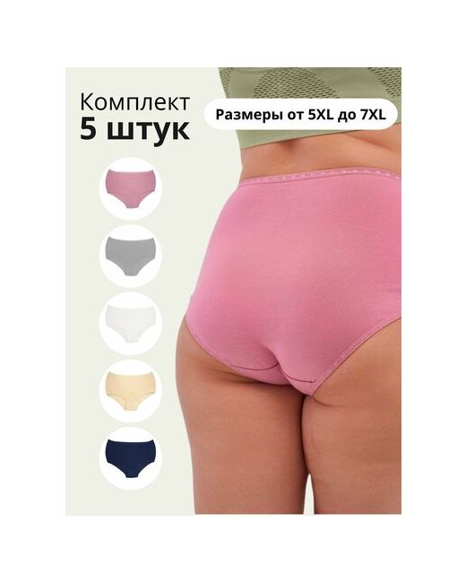 ALYA Underwear Трусы набор 5 шт хлопок слипы Турция