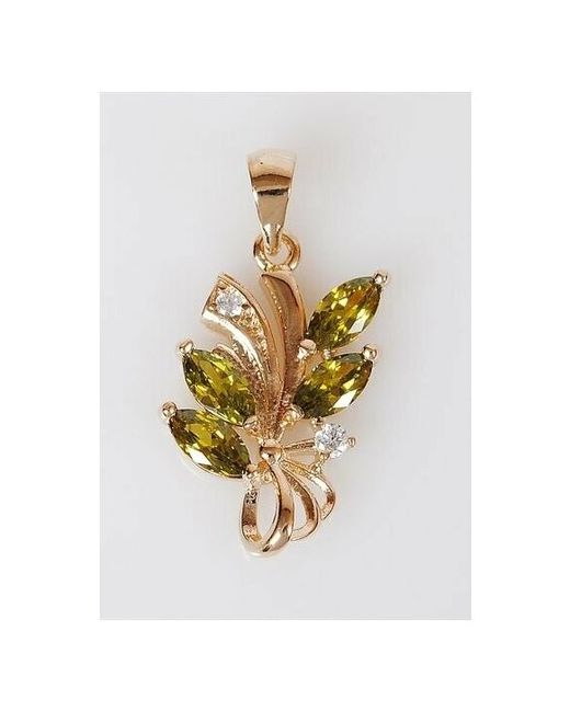 Lotus Jewelry Кулон с перидотом Эффект бабочки
