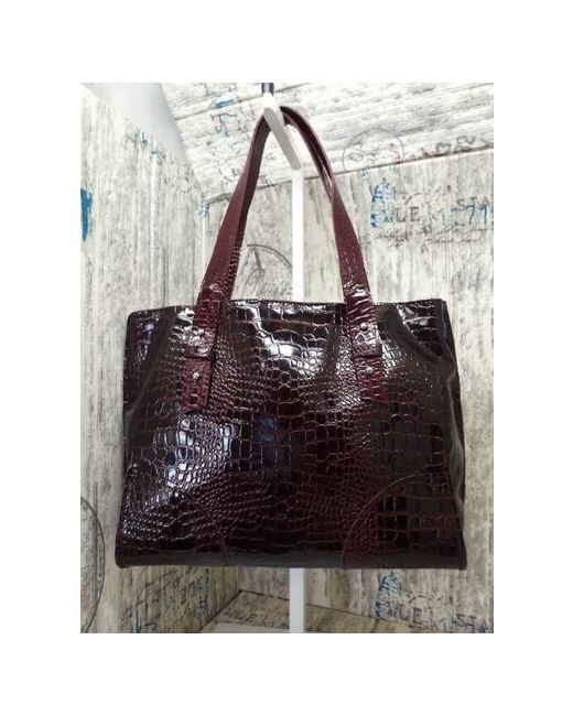 Elena leather bag сумка шоппер лаковая кожа