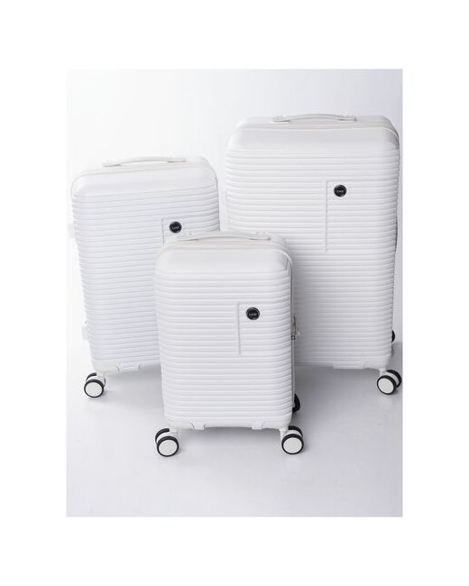 Leegi Комплект из 3-х пластиковых чемоданов 3в1. Размер LMS ручная кладь