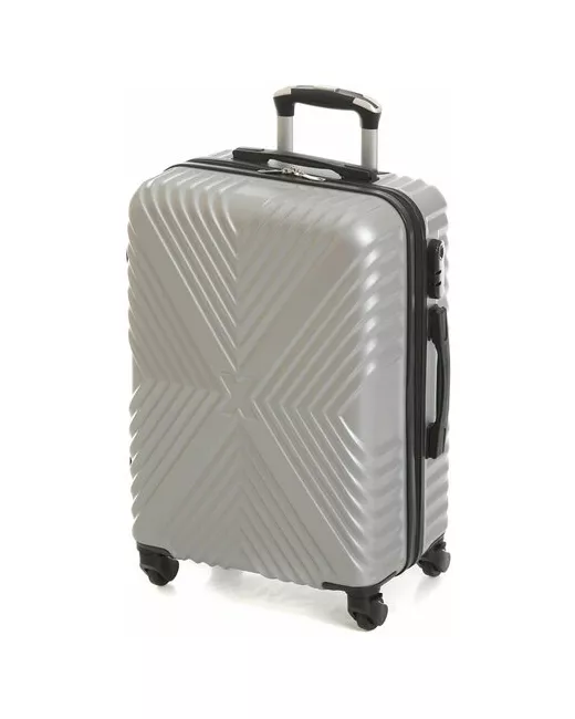 Feybaul Пластиковый чемодан с узором X. Размер Съемные колеса