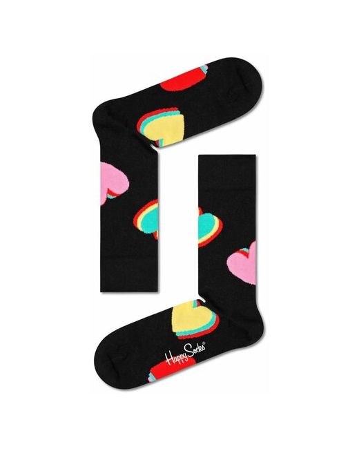 Happy Socks Носки унисекс My Valentine Sock с цветными сердцами 29