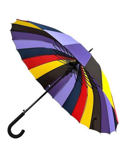 Meddo зонт разноцветный радуга 24 спицы