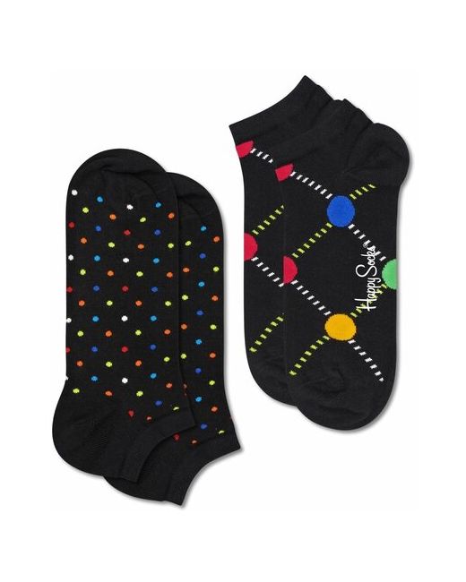 Happy Socks Набор из 2 пар носков унисекс в горошек 2-Pack Mini Dot Low Sock 29