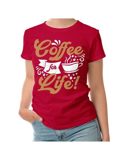 Roly футболка Кофе на всю жизнь S