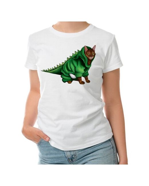 Roly футболка Бенгальский кот динозавр XL темно-